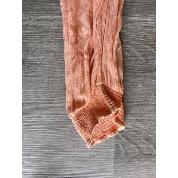 Free People Beach Yoga Boho Gauze Jumpsuit, Harem Pant, Smocked Elastic Waist - Picture 9 of 12